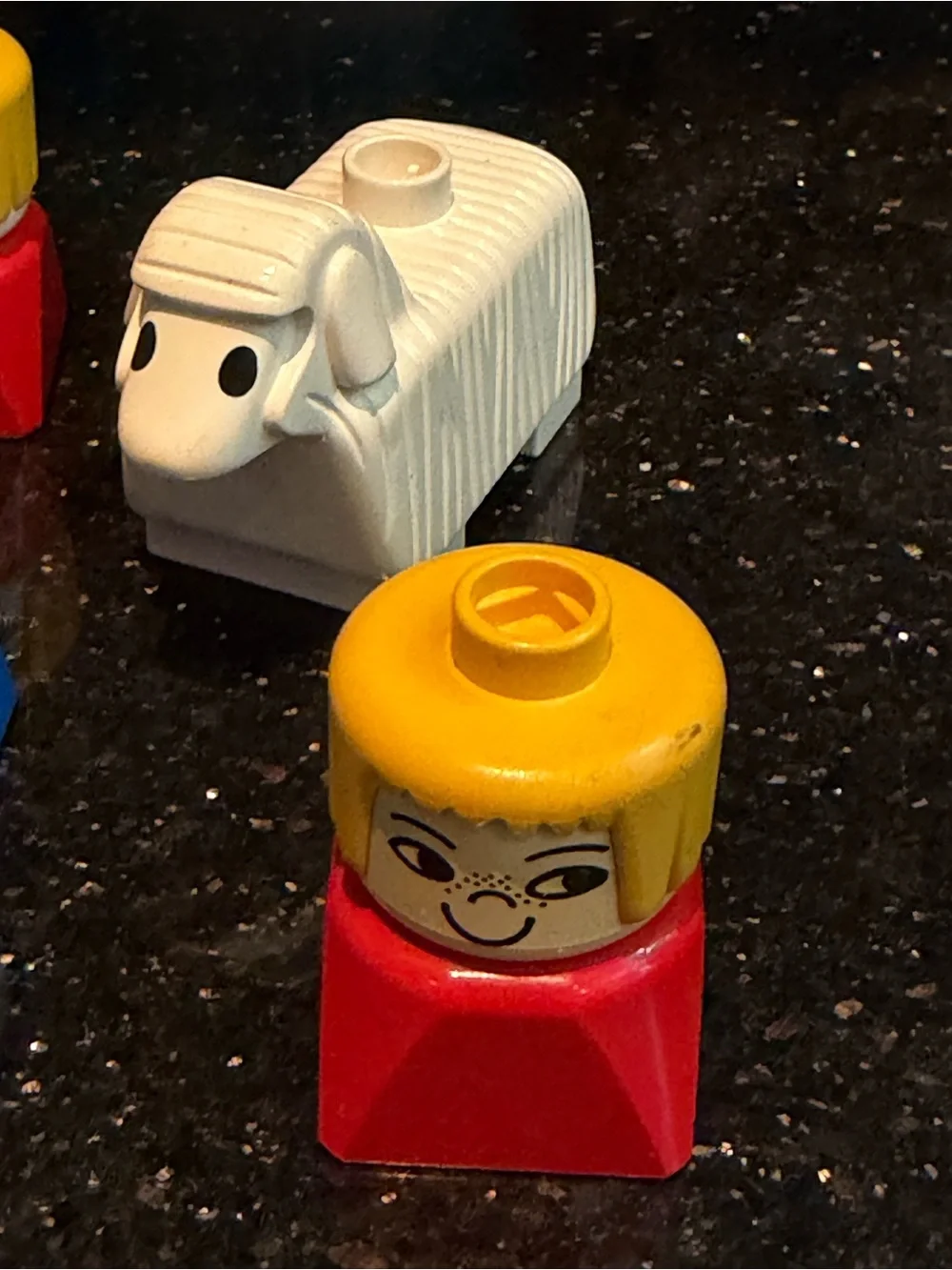 Vintage Lego Duplo Figures (9) - 1970s/1980s